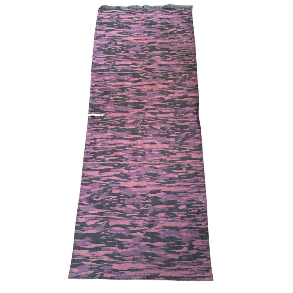 Lululemon Vinyasa Scarf Purple Camo Snap Wrap Lightweight Yoga Athleisure‎ Gym